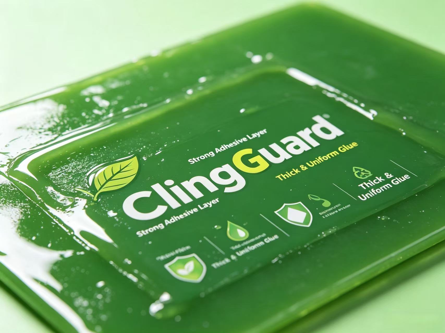 ClingGuard Super Sticky Rat Glue Boards - strong adhesive layer detail