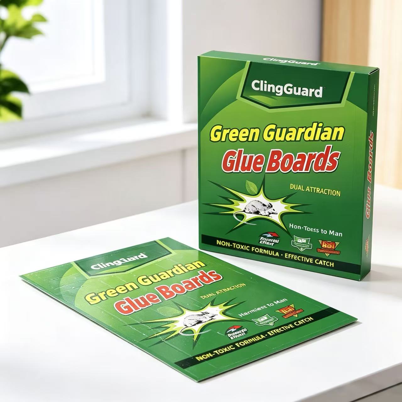 ClingGuard Super Sticky Rat Glue Boards - eco-friendly pest control